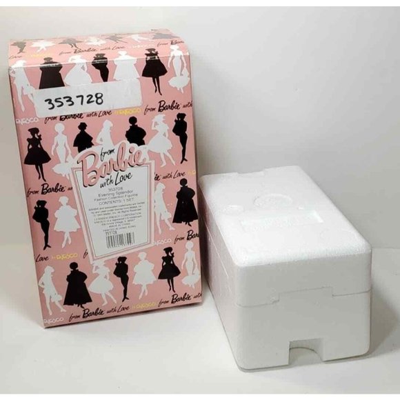 VINTAGE FROM BARBIE WITH LOVE EVENING SPLENDOR 1959 No 353728 ENESCO MATTEL 1993 - Picture 3 of 11